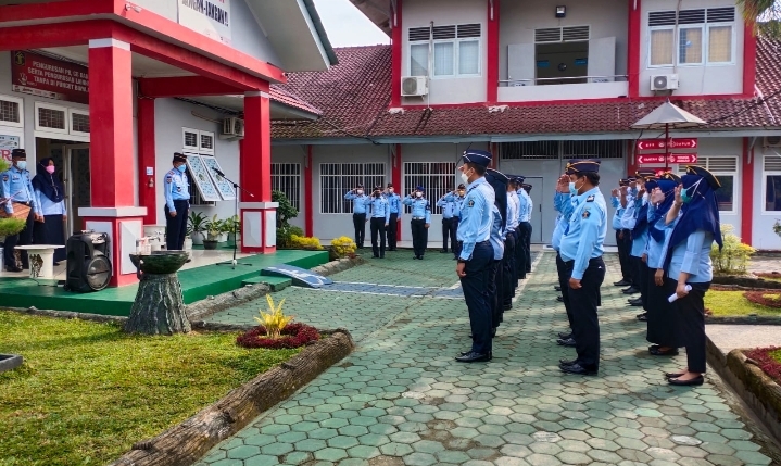 Rutan Bandar Lampung Razia Serentak Dan Gelar Kegiatan Klinik Pancasila