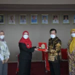Walikota Eva Dwiana Terima Kunjungan Rektor Universitas Teknokrat Indonesia