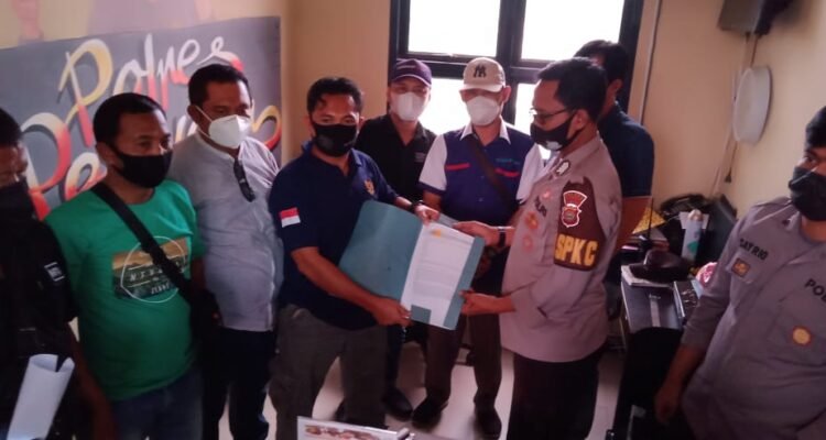 7 Organisasi Pers Laporkan Oknum LSM GMBI ke Polres Pesawaran