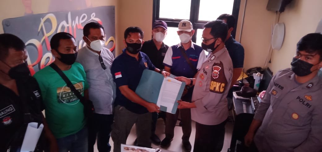 7 Organisasi Pers Laporkan Oknum LSM GMBI ke Polres Pesawaran