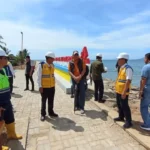 Proyek Breakwater di Wilayah Pesisir Kalianda Lampung Selatan Terus Dikebut