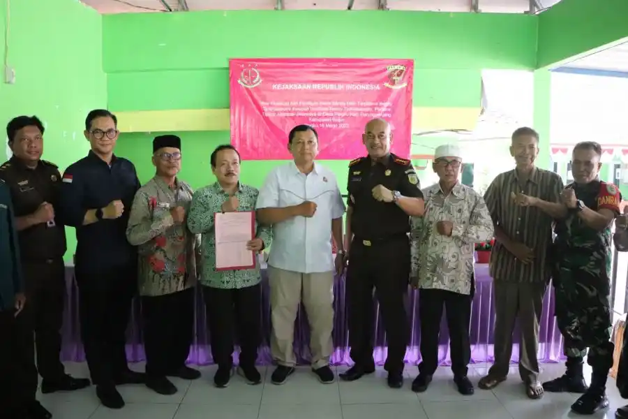 Tanah Seluas 526.012 Meter Persegi Milik Terpidana Benny Tjokrosaputro Dititipkan pada Camat Parung Panjang