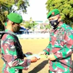 Prajurit Kodim 1417 Kendari Bersama Masyarakat Serbu Sarana Ibadah di Kota Kendari dalam Aksi Bersih dan Kebersamaan