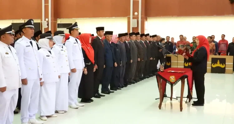 Wali Kota Eva Dwiana Lantik BAZNAS Kota Bandar Lampung
