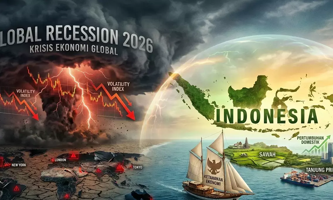 Resesi Global 2026, Konflik Dunia Jadi Pemicu Utama atau Hanya Memperparah?